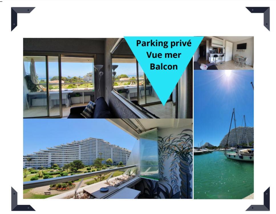 Lovely Apartment In Marina Baie Des Anges- Baronnet - Sew View, Free Parking Spaces On Site, Restaurants, Beach, Supermarket فينوف لوبيه المظهر الخارجي الصورة